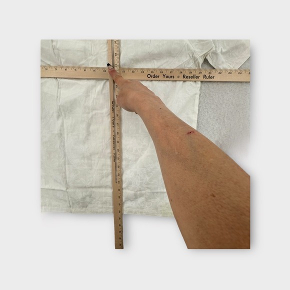 Favant Hawaiian Shirt Mens Small Short Sleeve Button Up White Floral Vintage NWT - Picture 4 of 6